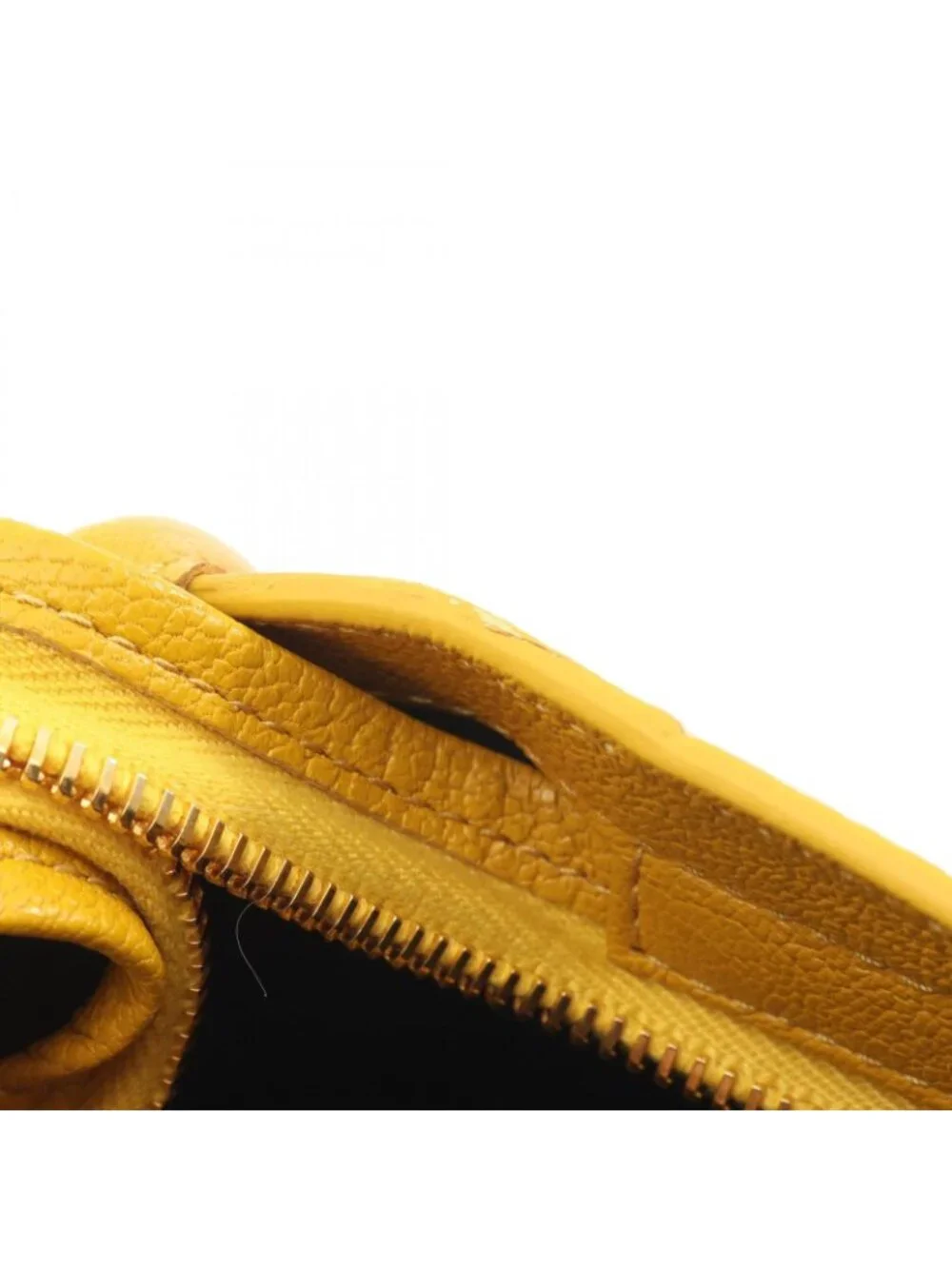 Balenciaga Handbag Classic Metallic Edge City Yellow Leather - Picture 7 of 8
